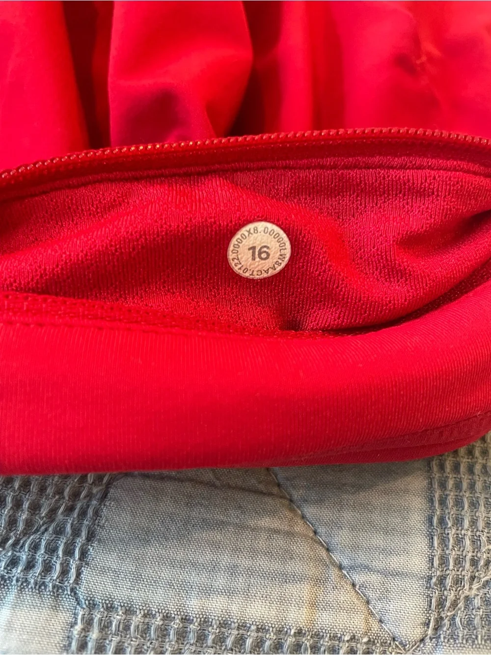 lululemon athletica Red Athletic Skirt. Hard to find size 16!